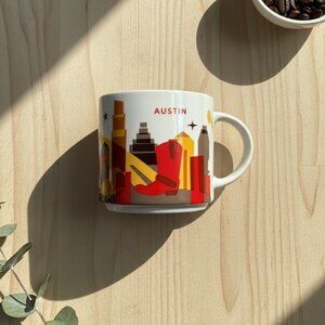 ☕ Starbucks Austin "You Are Here" Mug - 2017 – 14 oz